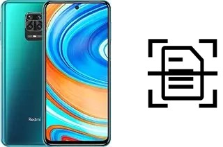 Dokument auf einem Xiaomi Redmi Note 9 Pro Max scannen