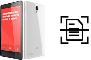 Dokument auf einem Xiaomi Redmi Note Prime scannen