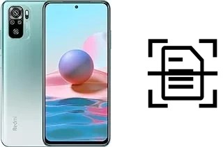 Dokument auf einem Xiaomi Redmi Note 10 scannen