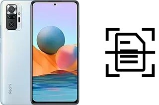 Dokument auf einem Xiaomi Redmi Note 10 Pro scannen