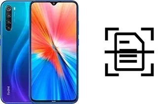 Dokument auf einem Xiaomi Redmi Note 8 2021 scannen