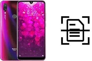 Dokument auf einem Xiaomi Redmi Y3 scannen