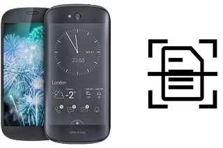 Dokument auf einem Yota YotaPhone 2 scannen