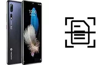 Dokument auf einem ZTE Axon 10s Pro 5G scannen