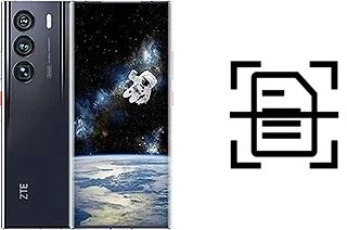 Dokument auf einem ZTE Axon 40 Ultra Space Edition scannen