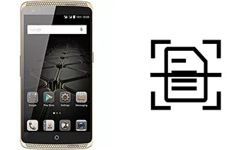 Dokument auf einem ZTE Axon Elite scannen