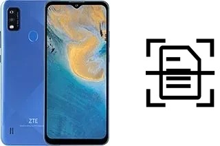 Dokument auf einem ZTE Blade A51 scannen