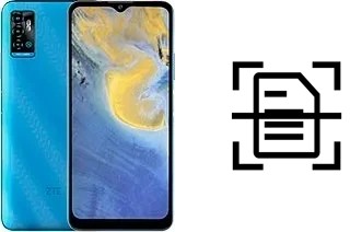 Dokument auf einem ZTE Blade A71 scannen