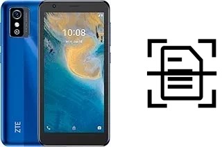 Dokument auf einem ZTE Blade L9 scannen