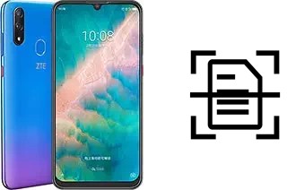 Dokument auf einem ZTE Blade V10 scannen