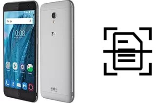 Dokument auf einem ZTE Blade V7 scannen