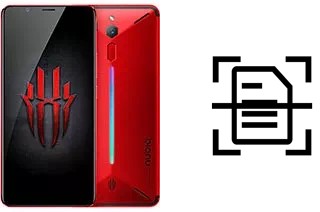 Dokument auf einem ZTE nubia Red Magic scannen