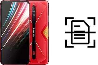 Dokument auf einem ZTE nubia Red Magic 5G scannen