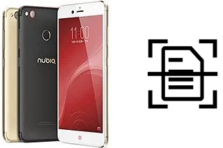 Dokument auf einem ZTE nubia Z11 mini S scannen