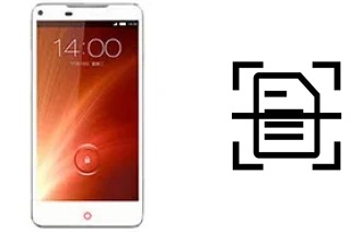 Dokument auf einem ZTE nubia Z5S scannen