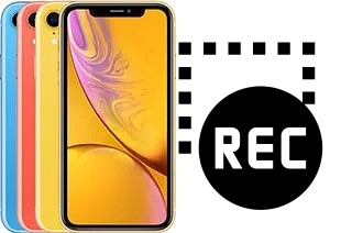 Bildschirmaufnahme Apple iPhone XR