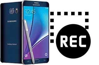 Bildschirmaufnahme Samsung Galaxy Note5