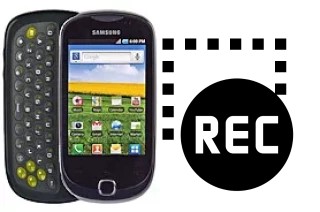 Bildschirmaufnahme Samsung Galaxy Q T589R