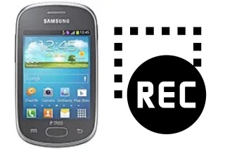 Bildschirmaufnahme Samsung Galaxy Star Trios S5283