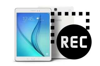 Bildschirmaufnahme Samsung Galaxy Tab A 9.7