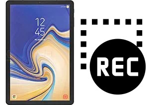 Bildschirmaufnahme Samsung Galaxy Tab S4 10.5