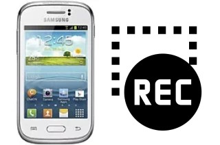 Bildschirmaufnahme Samsung Galaxy Young S6310