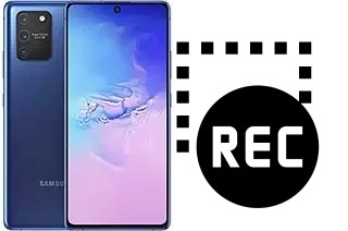 Bildschirmaufnahme Samsung Galaxy S10 Lite