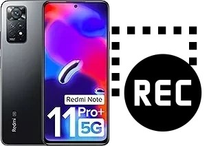 Bildschirmaufnahme Xiaomi Redmi Note 11 Pro+ 5G