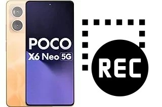 Bildschirmaufnahme Xiaomi Poco X6 Neo