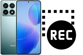 Bildschirmaufnahme Xiaomi Redmi K70 Pro