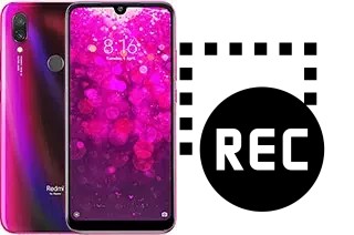 Bildschirmaufnahme Xiaomi Redmi Y3