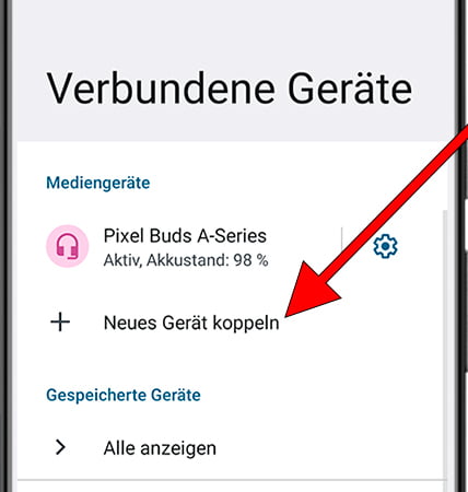 Gerät auf Android verbinden