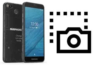 Screenshot Fairphone 3