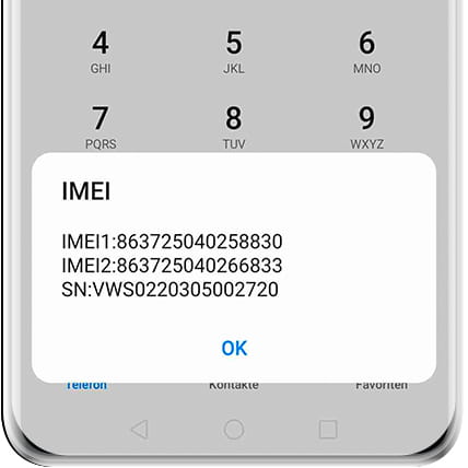 Kennen Sie den IMEI-Code