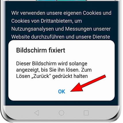 App anheften Android