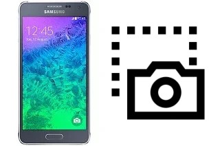 Screenshot Samsung Galaxy Alpha