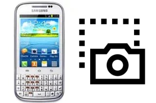 Screenshot Samsung Galaxy Chat B5330