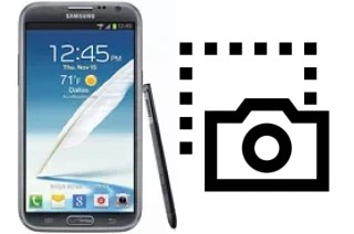 Screenshot Samsung Galaxy Note II CDMA