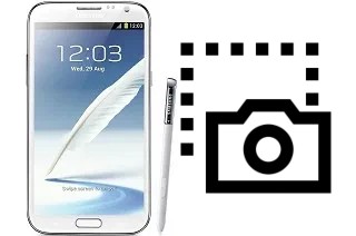 Screenshot Samsung Galaxy Note II N7100