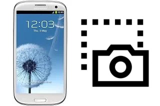 Screenshot Samsung Galaxy S3 Neo