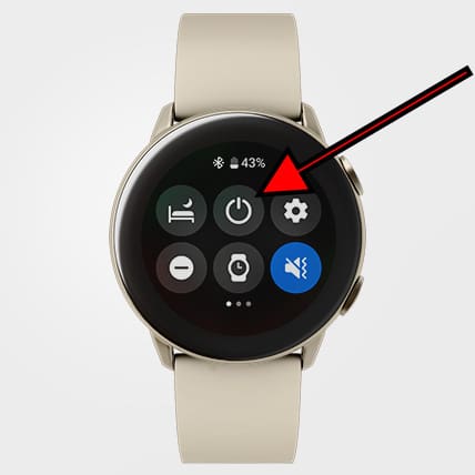 Deaktivieren Sie das WearOS-Symbol für die Schnelleinstellungen