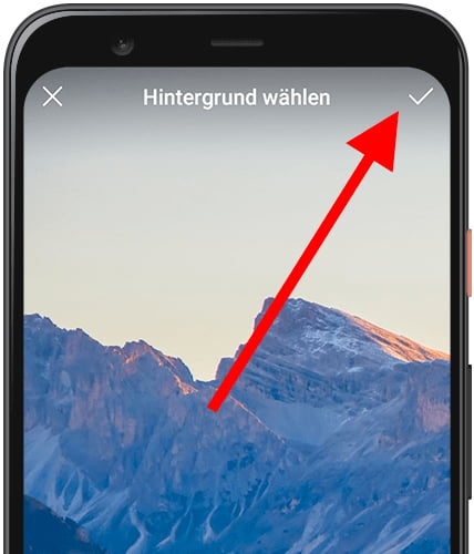 Hintergrundbild festlegena Huawei