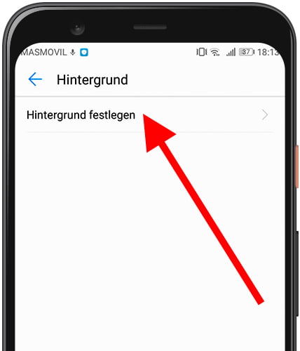 Hintergrundbild festlegen Huawei
