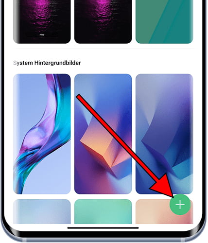 Añadir fondo de pantalla Xiaomi