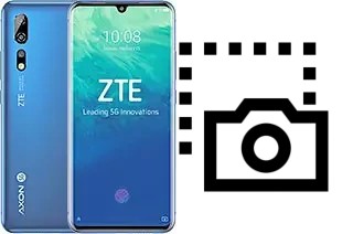 Screenshot ZTE Axon 10 Pro 5G