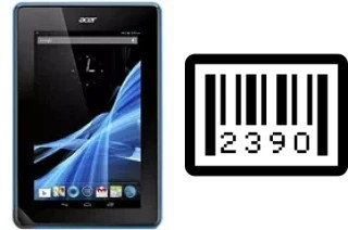 So sehen Sie die Seriennummer auf der Acer Iconia Tab B1-A71