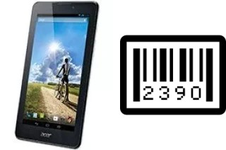 So sehen Sie die Seriennummer auf der Acer Iconia Tab 7 A1-713