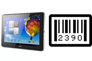 So sehen Sie die Seriennummer auf der Acer Iconia Tab A511