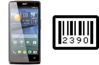 So sehen Sie die Seriennummer auf der Acer Liquid E3 Duo Plus