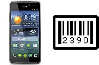 So sehen Sie die Seriennummer auf der Acer Liquid E600